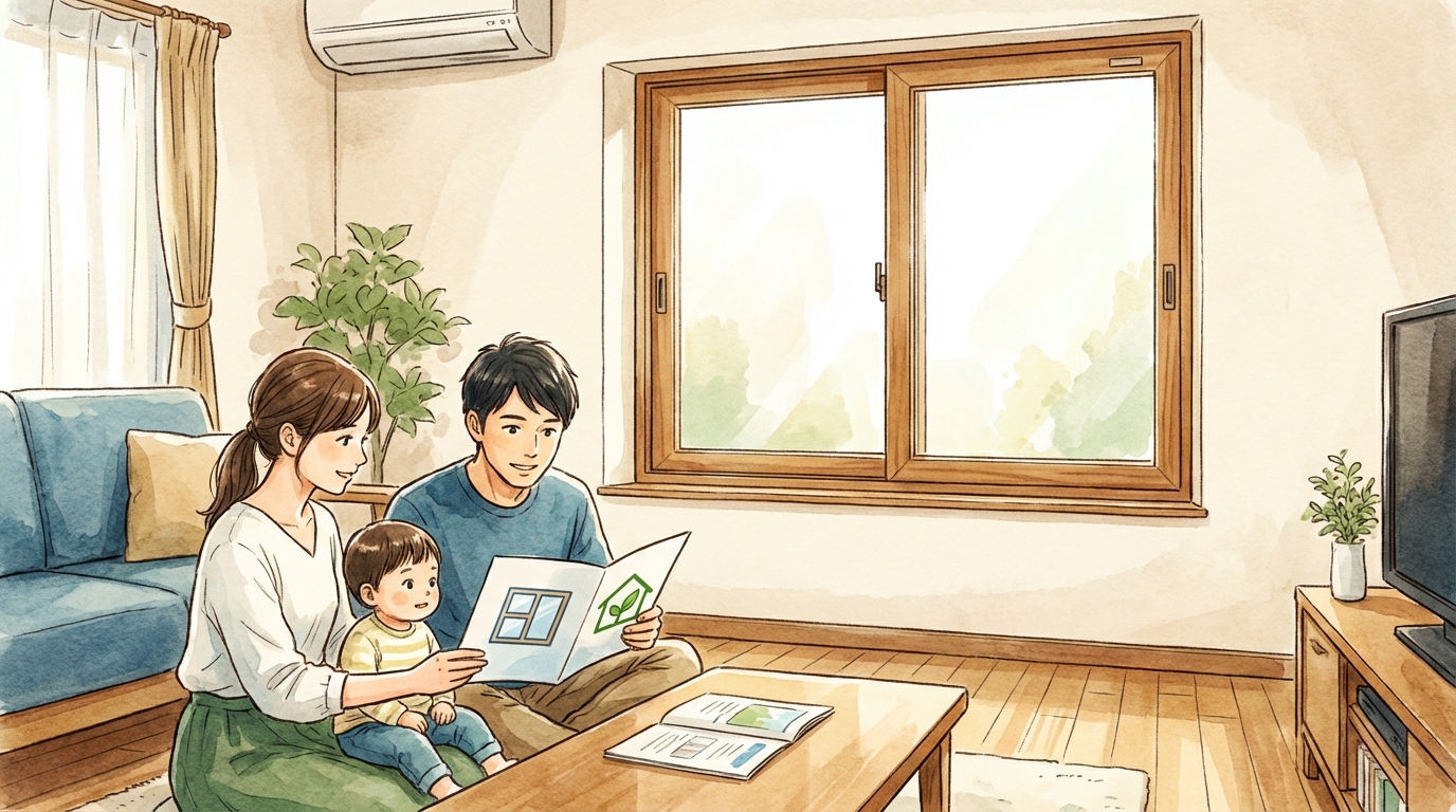 窓リノベと子育てエコホームは併用できる？