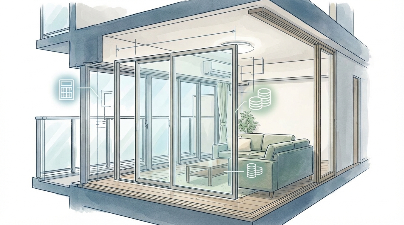 マンション3LDKの内窓！費用や相場は？