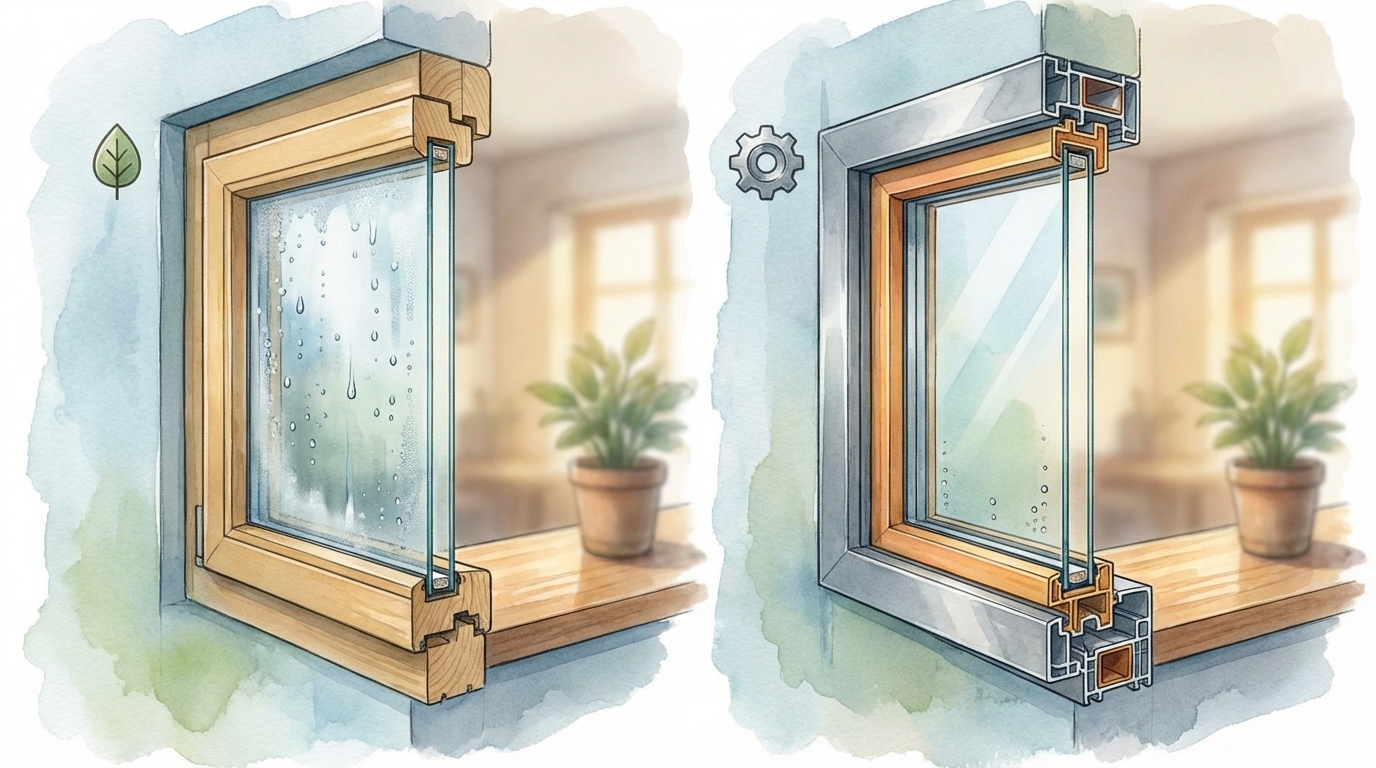 樹脂サッシとアルミ樹脂複合の結露とは？