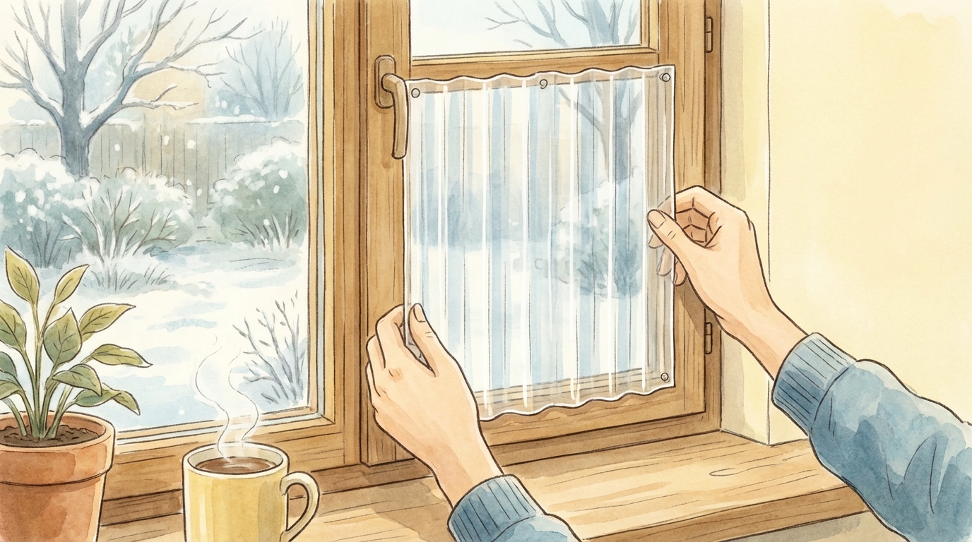 二重窓を自作！ポリカーボネートの効果は？