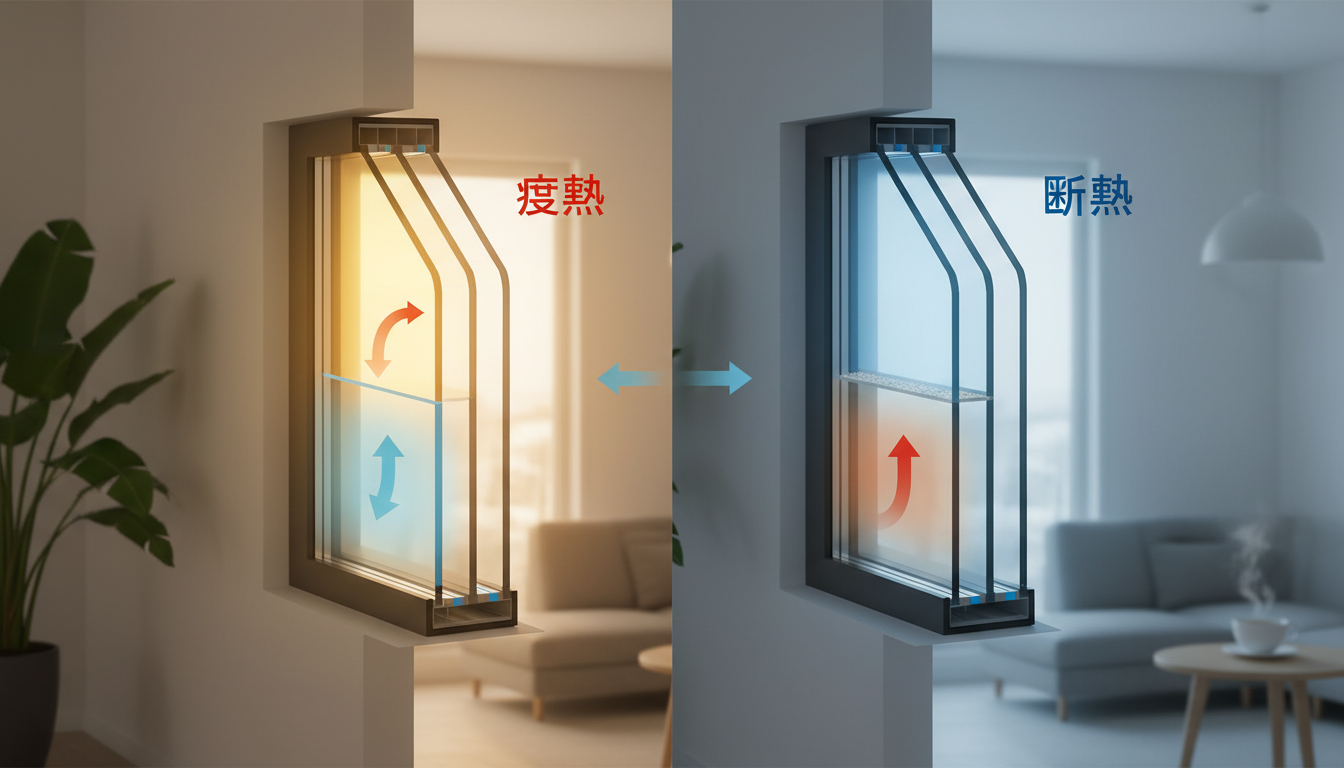 Low-Eガラス 断熱 遮熱 どっちにすべき？