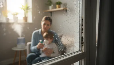 窓の結露によるカビと喘息は改善できる？