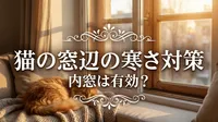 猫の窓辺の寒さ対策に内窓は有効？