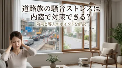 道路族の騒音ストレスは内窓で対策できる？