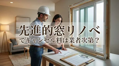 先進的窓リノベでキャンセル料は業者次第？