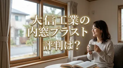 大信工業の内窓プラストの評判は？
