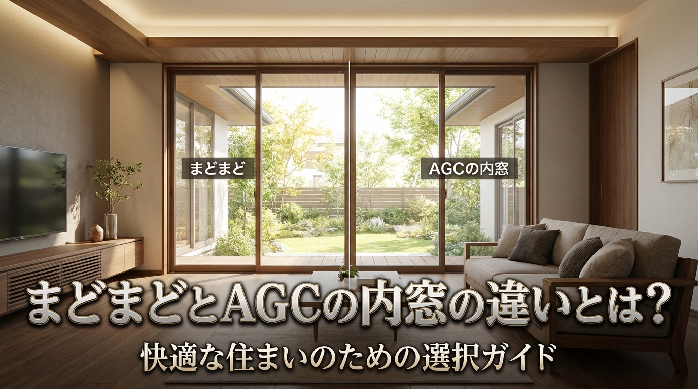 まどまどとAGCの内窓の違いとは？