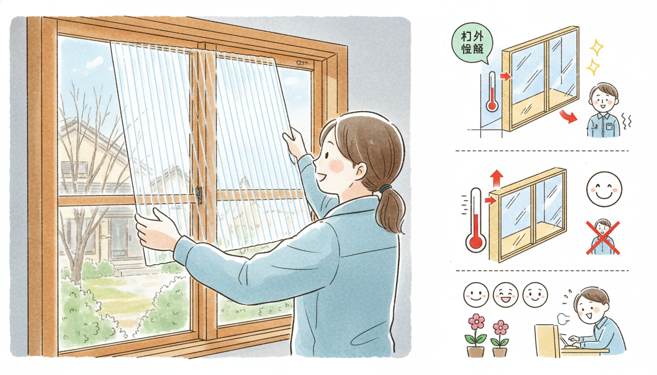 みんなやってる！内窓DIYの実例と嬉しい変化