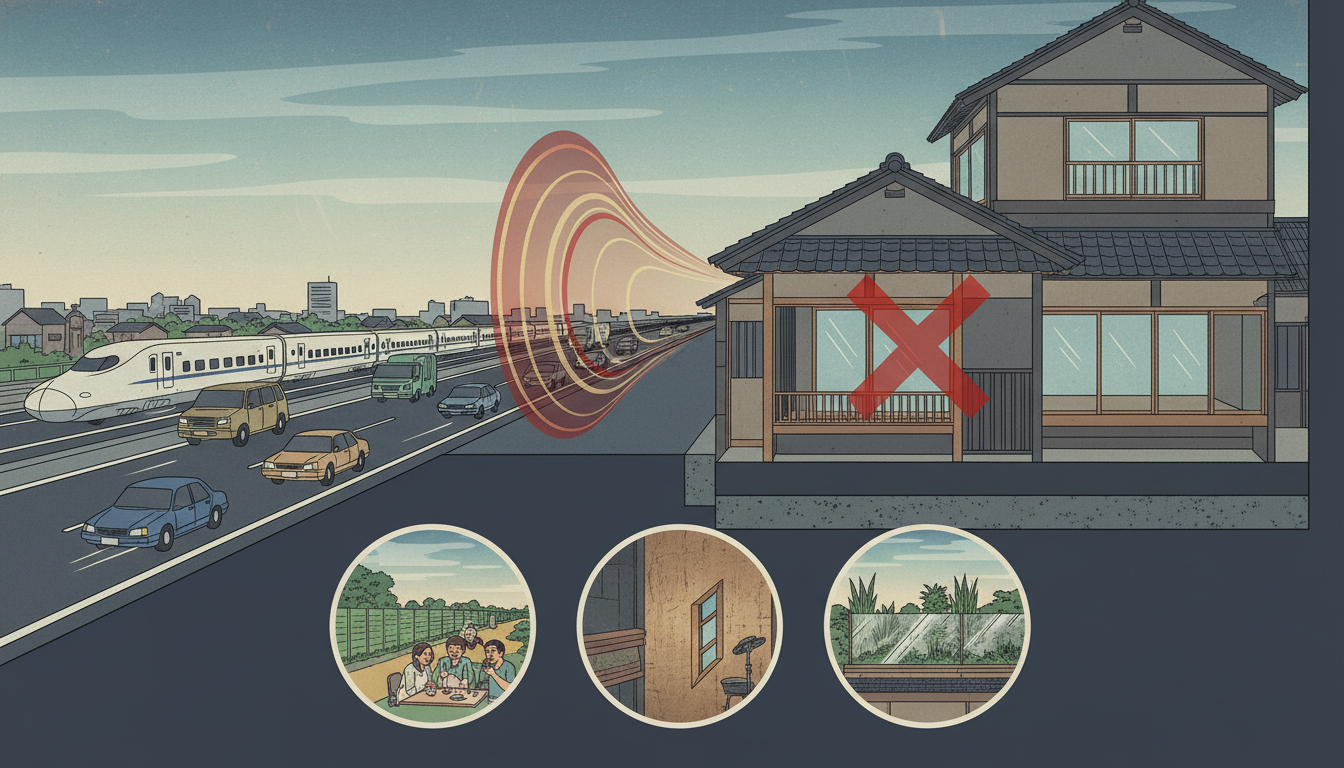 道路沿いの騒音対策に成功した3つの事例をご紹介します