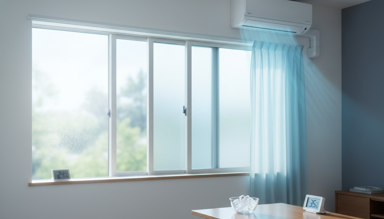 夏の室内における窓対策の重要性