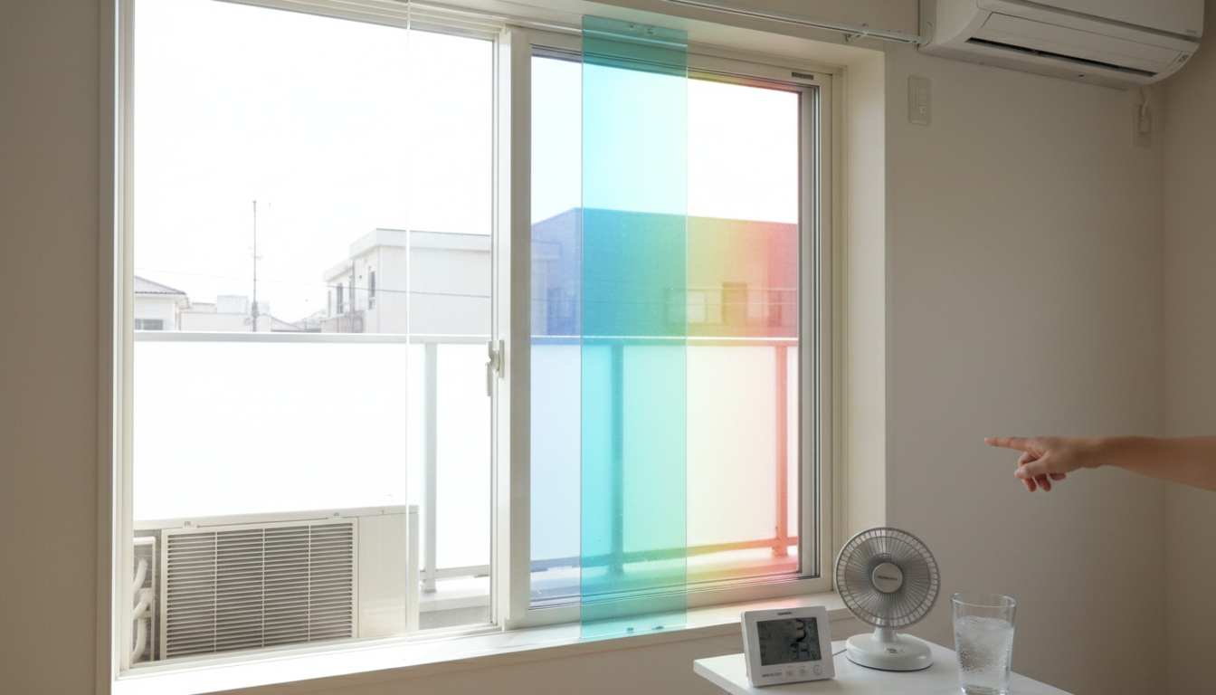 窓の二重化がクーラーの効率を高める科学的な理由