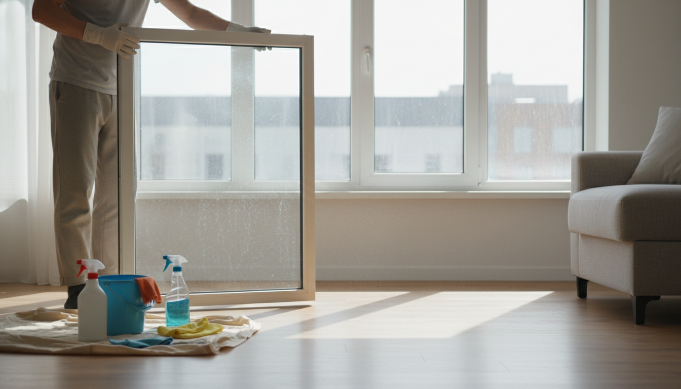 大掃除における内窓掃除の基本方針