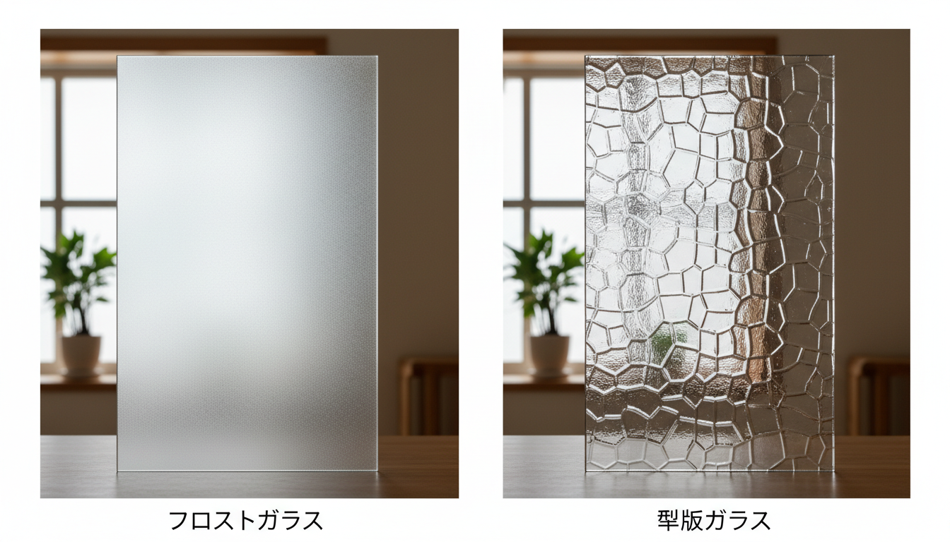 それぞれのガラスが持つ特性と機能性の明確な違い