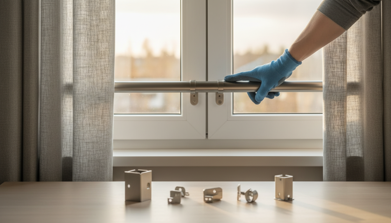 カーテンレールの干渉を解消する3つの具体的な手順