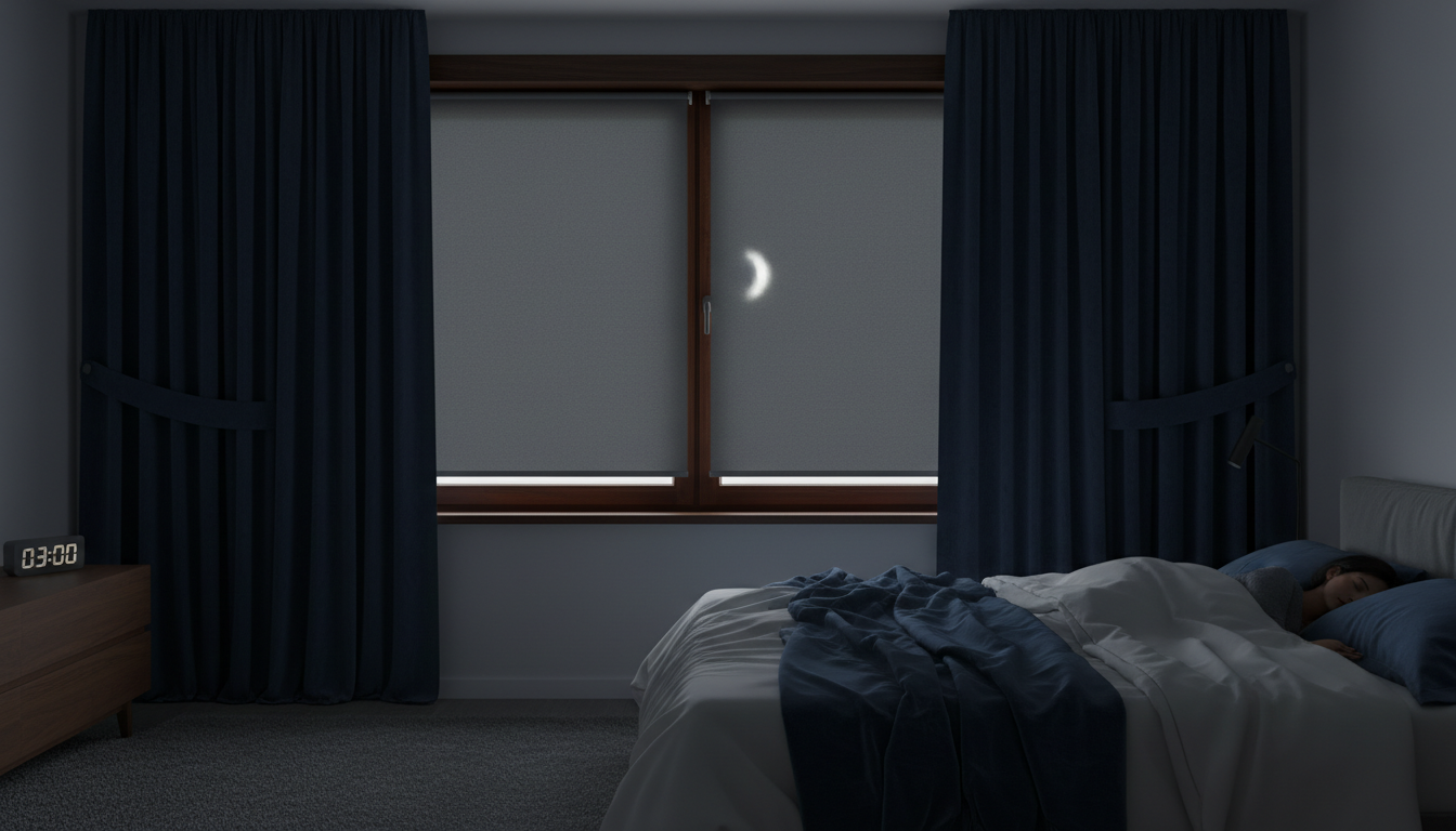 内窓の設置だけでは寝室の遮光性が不足してしまう理由