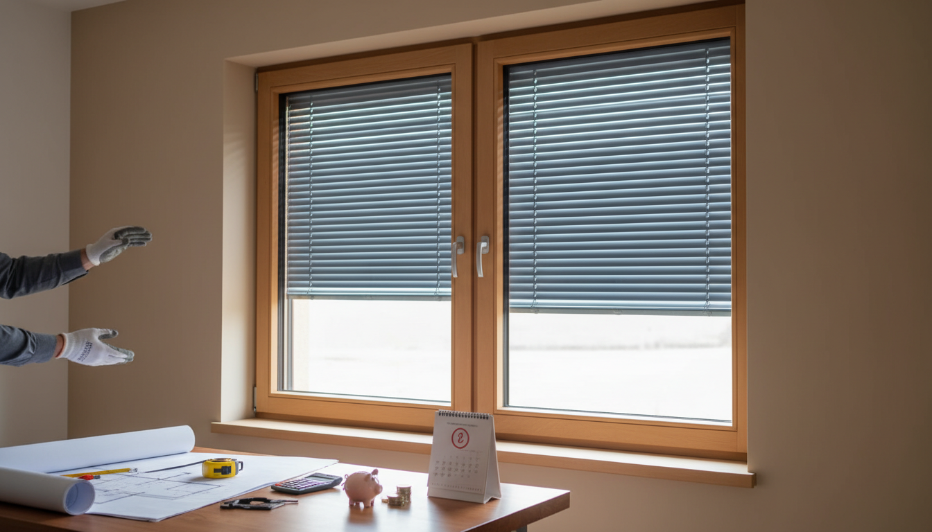 ブラインド内蔵型特有の構造が費用と手間を増加させます