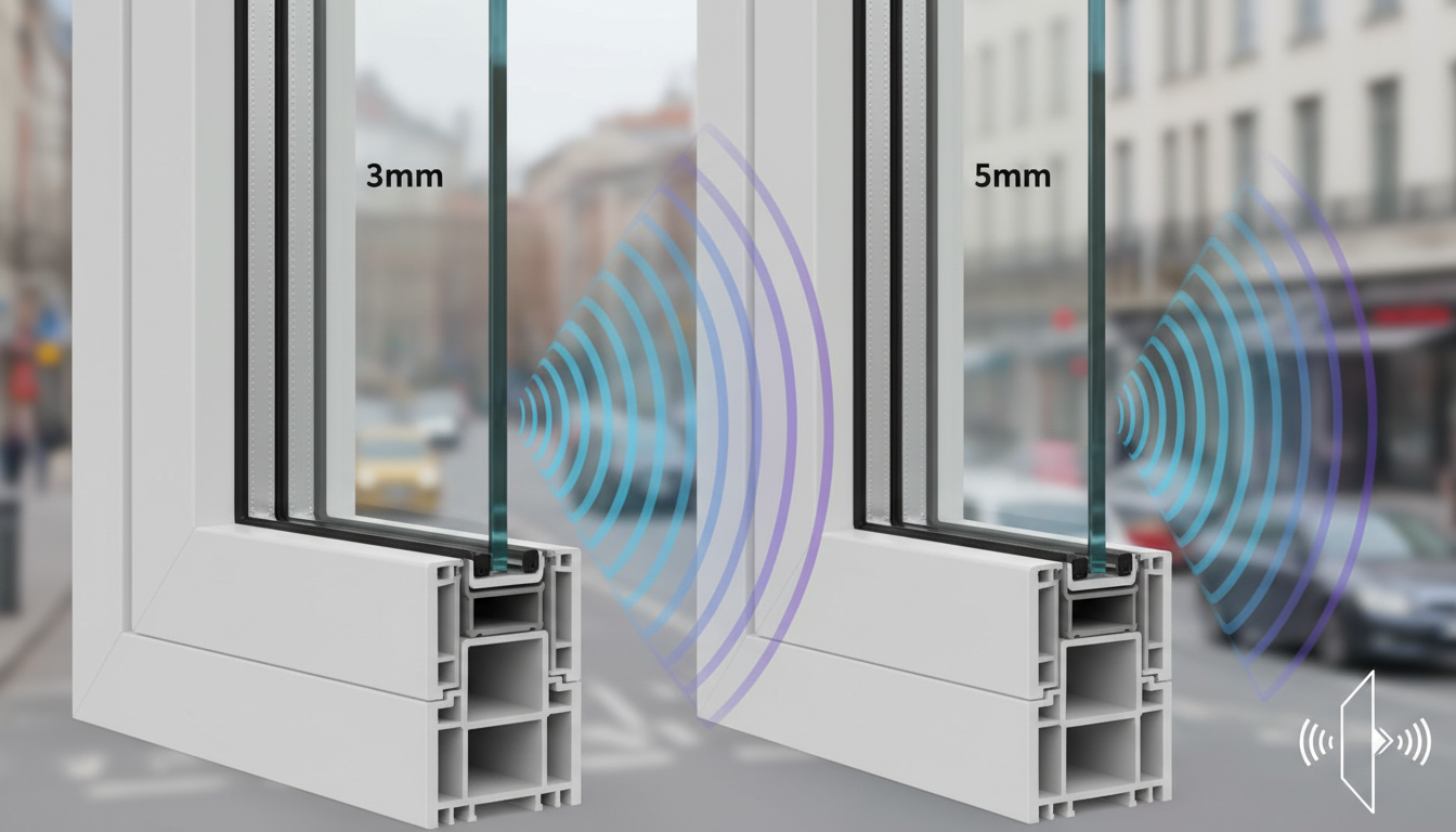 なぜガラスの厚さや構造が防音性能を左右するのか