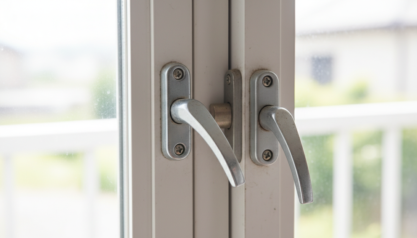 内窓と外窓のクレセント錠が物理的に干渉することが原因です