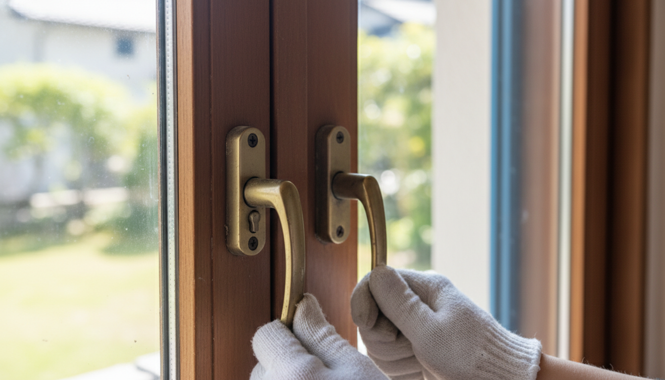 クレセント錠が回しにくい問題を解消する具体的な解決策