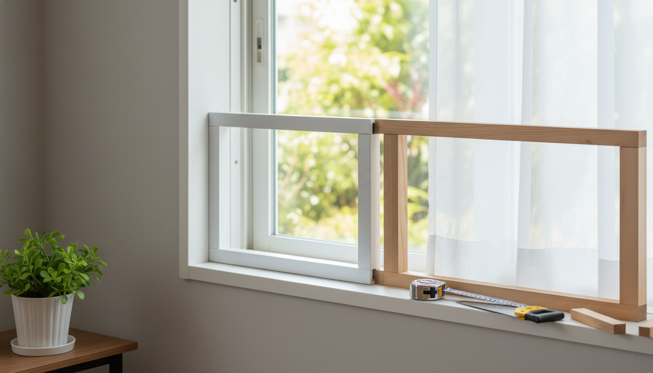 窓枠の奥行き不足とふかし枠の必要性に関する現状