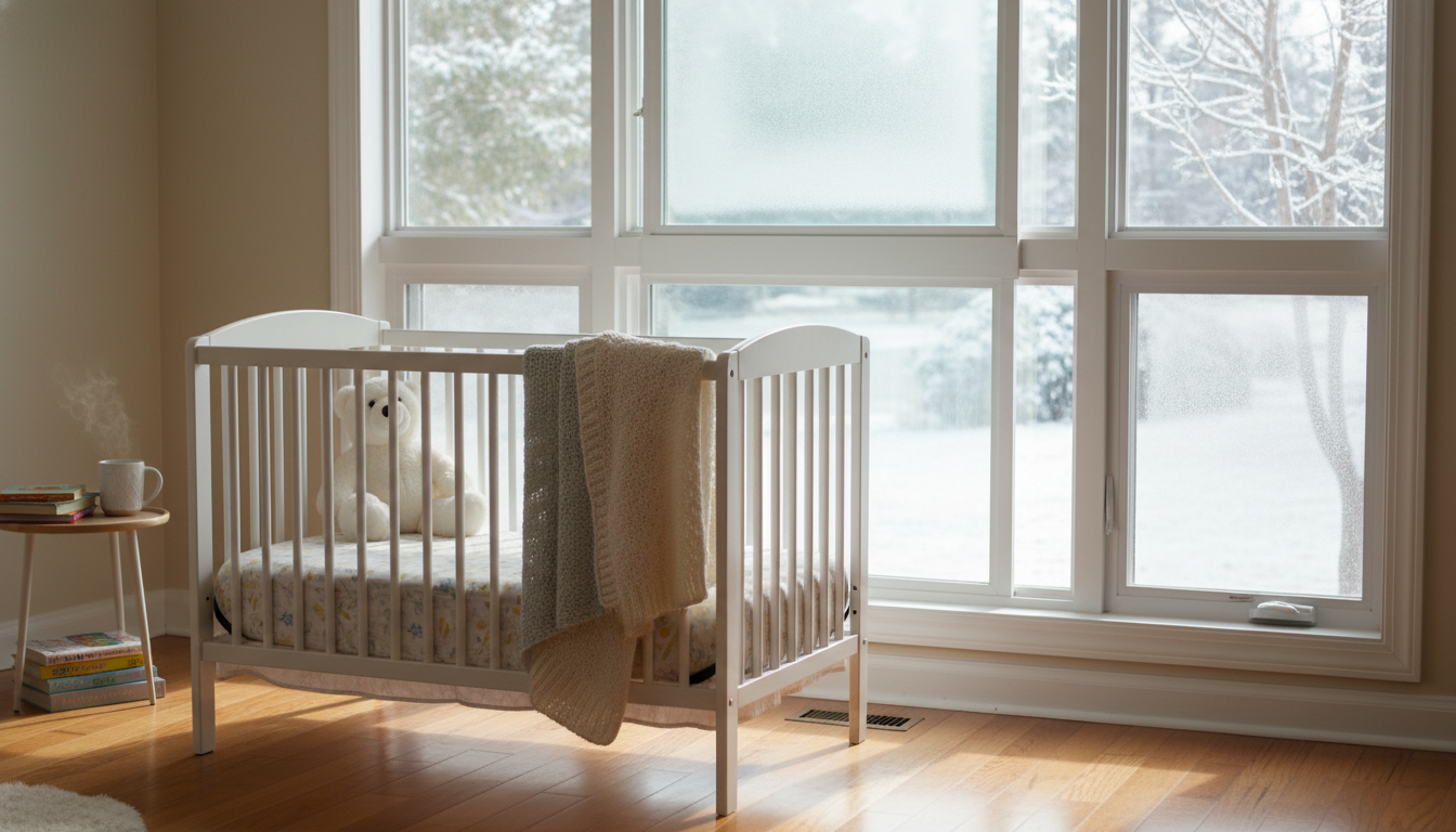 赤ちゃんの寒さ対策には内窓の設置が最も効果的です