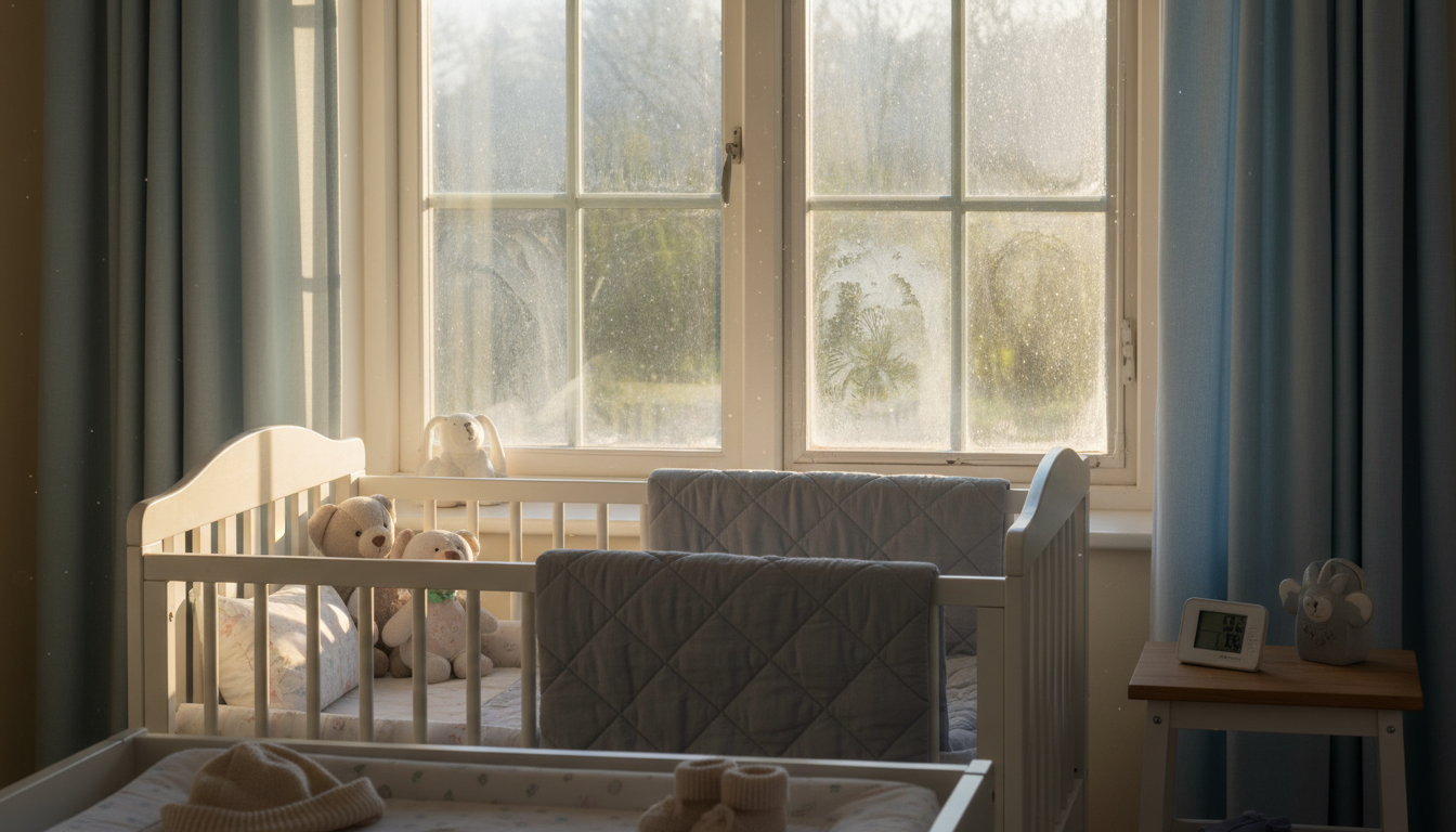 窓際が冷える原因と赤ちゃんへの健康リスクについて