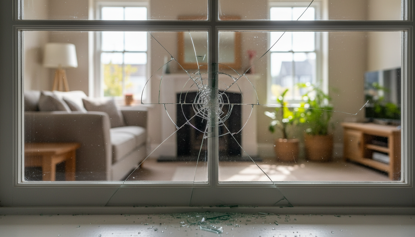 内窓が割れた場合、火災保険の補償対象となる可能性があります