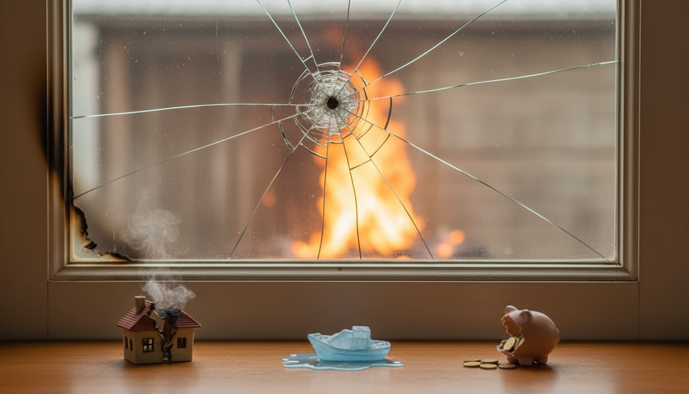 火災保険の補償対象となる代表的なケース3選