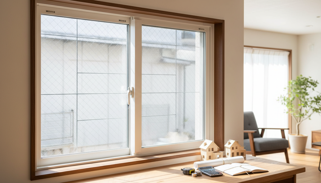 防火地域での内窓設置におけるガラスの選び方と費用の目安