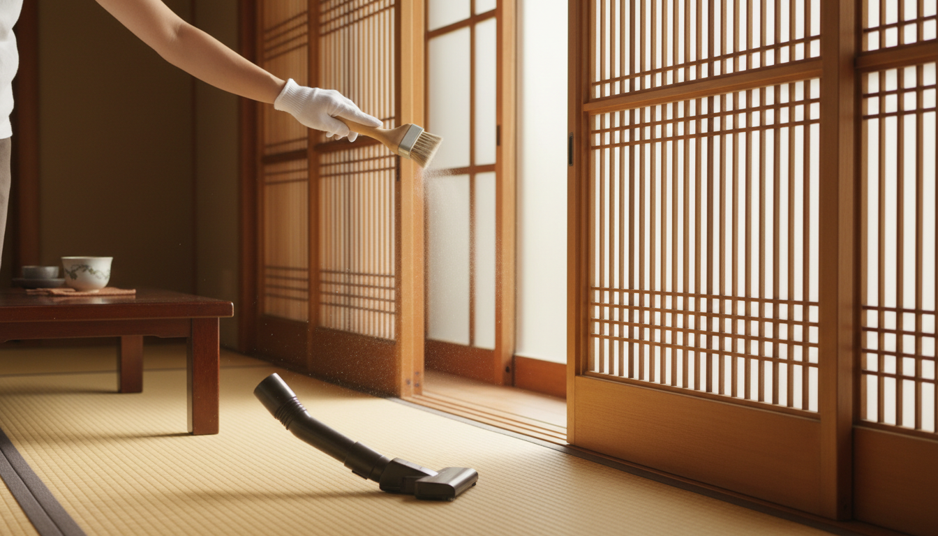 水を使わずホコリを落とす方法で大幅に時短できます