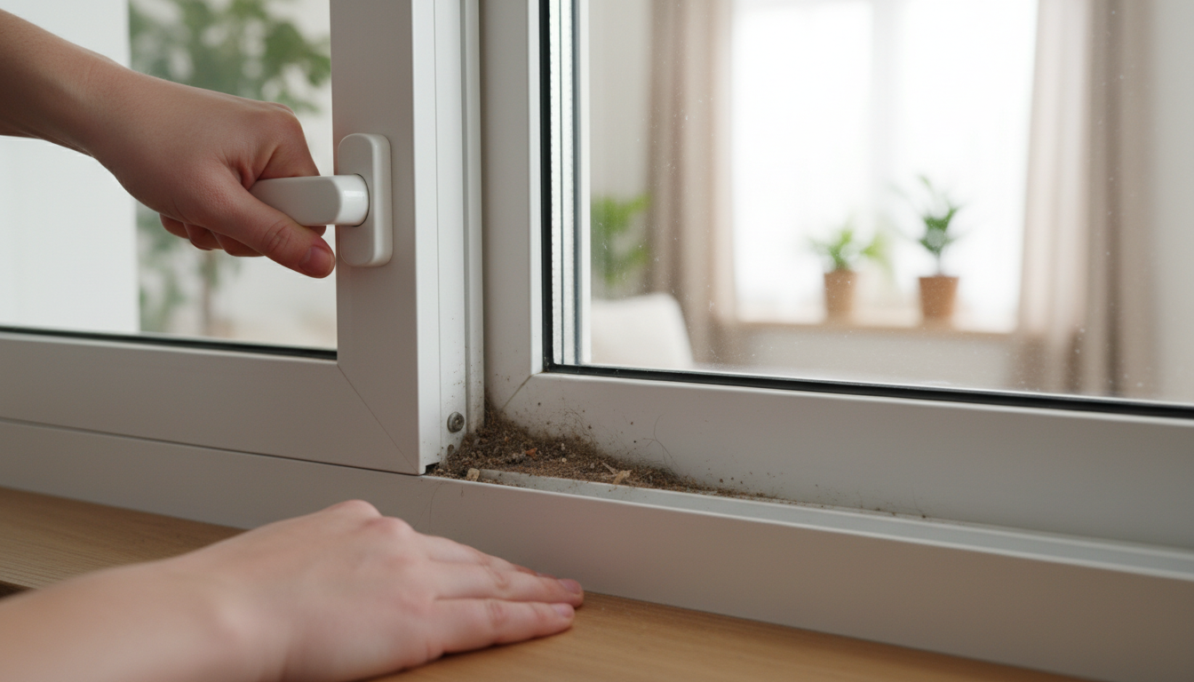 内窓の滑りが悪くなる主な原因とは