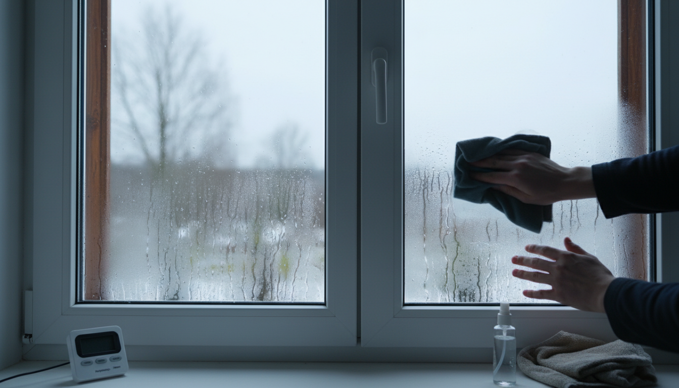 拭きにくい窓間の結露を防ぐ具体的な解決策