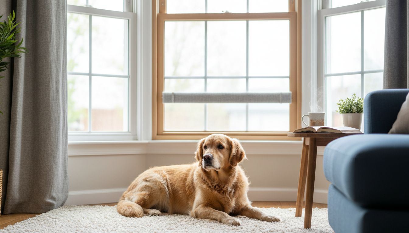 犬の鳴き声対策には二重窓の設置が最も効果的です