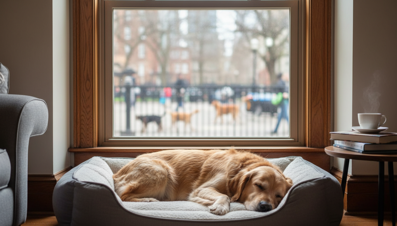 窓の防音対策が犬の鳴き声に効果的な理由