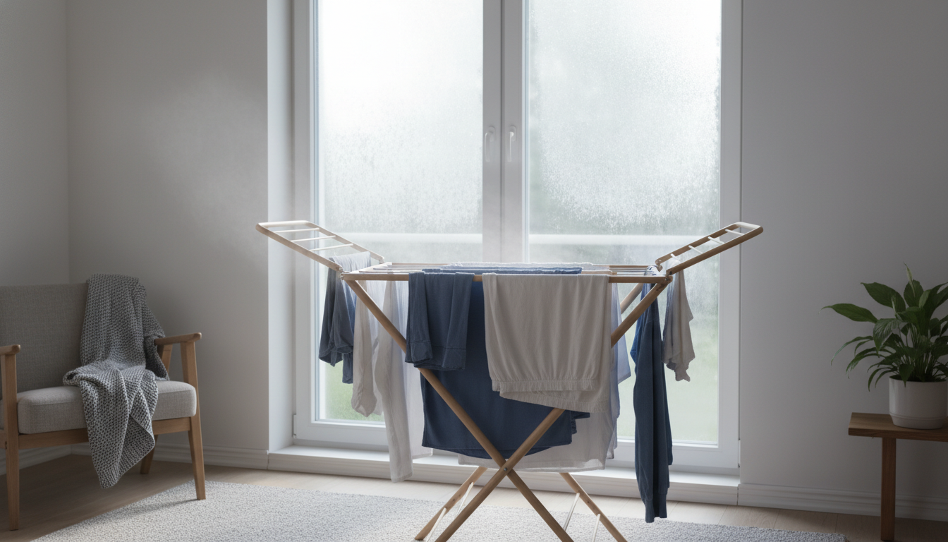 窓の断熱性が衣類の乾燥スピードに大きく影響する理由