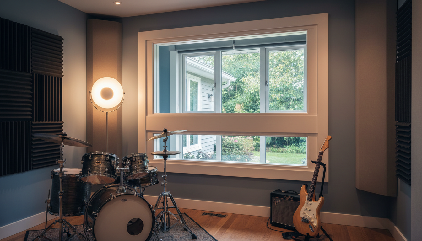 楽器練習における内窓設置の効果と具体例