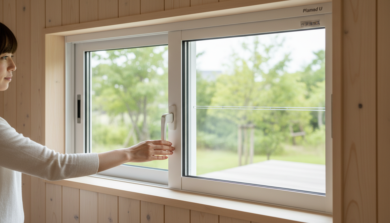 ペアガラス仕様でもスムーズな開け閉めが維持される理由