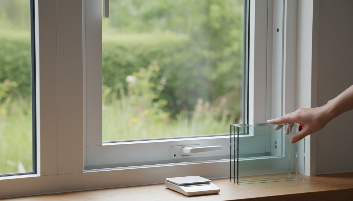 プラマードUのペアガラス仕様における具体的な重量と操作の事例