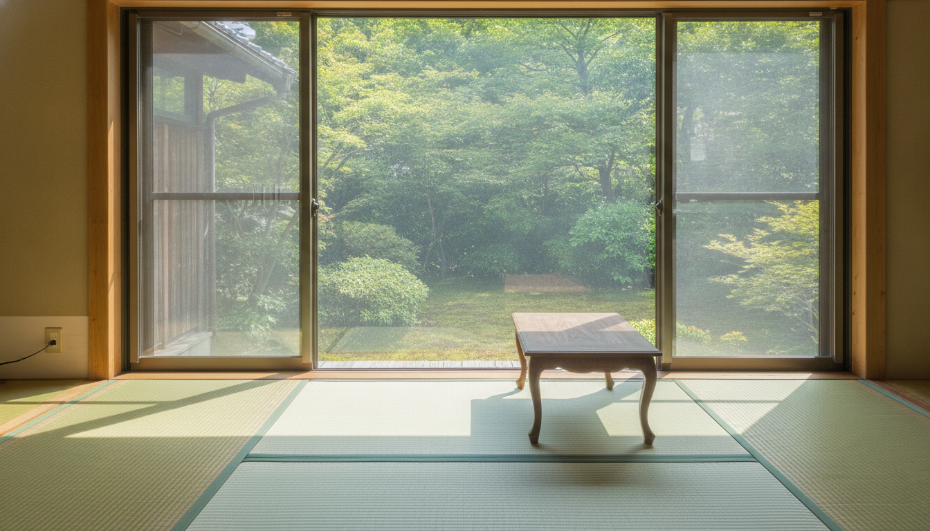 窓まわりの対策が畳の変色防止に直結する理由