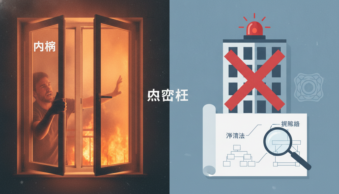 内窓の設置が「無窓階」の判定につながる理由